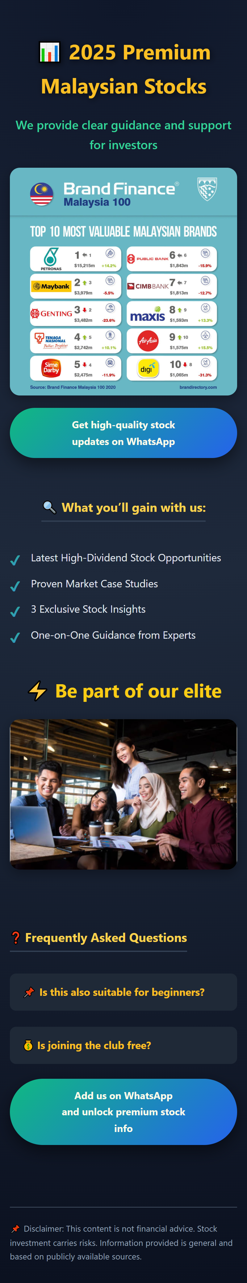 Daily Market Overview – Informational Graphic